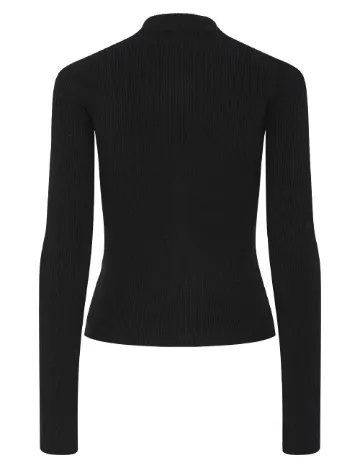 Bluza Pieces, negru Negru