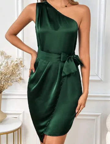 Rochie scurta SHEIN, verde Verde