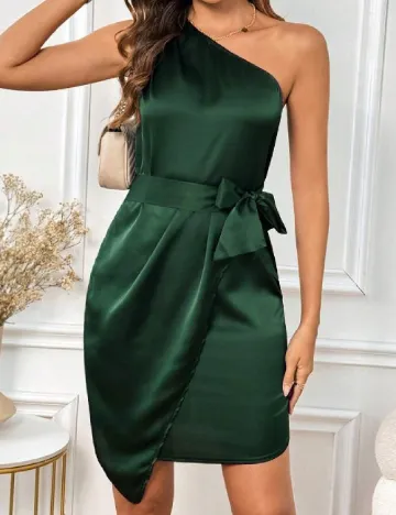 Rochie scurta SHEIN, verde Verde