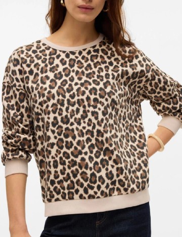 Bluza Vero Moda, animal print