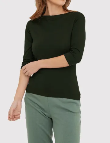 Bluza Vero Moda, verde inchis Verde