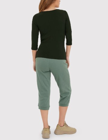 Bluza Vero Moda, verde inchis