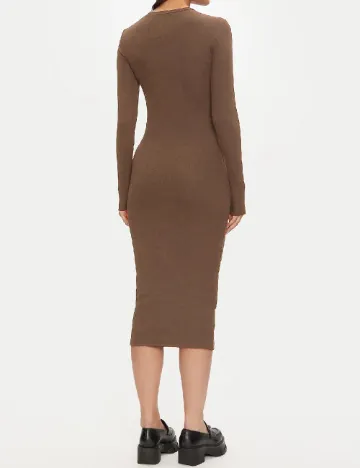 Rochie medie Vero Moda, maro Maro