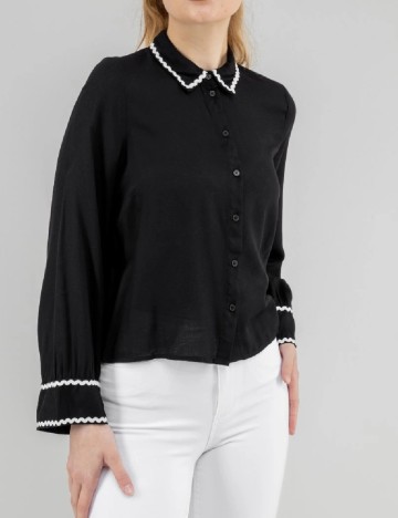 Camasa Vero Moda, negru