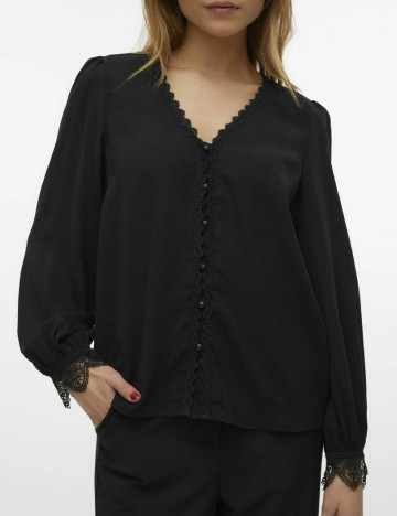 Camasa Vero Moda, negru