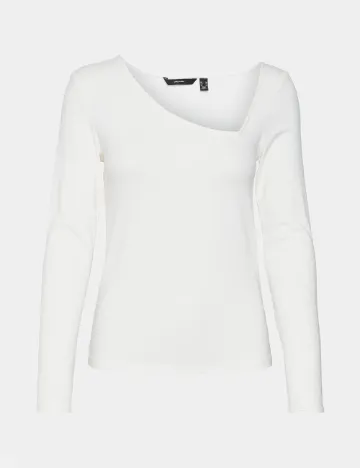 Bluza Vero Moda, alb Alb