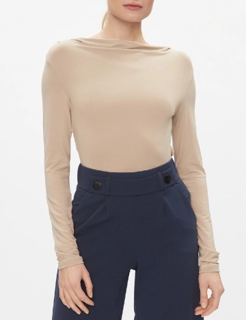 Bluza Vero Moda, maro deschis