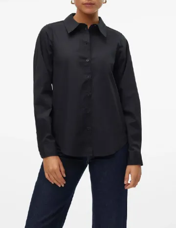 Camasa Vero Moda, negru Negru