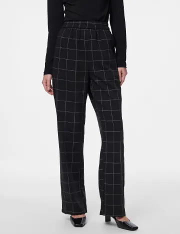 Pantaloni Pieces, negru Negru