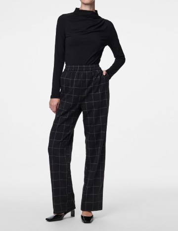 Pantaloni Pieces, negru