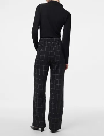 Pantaloni Pieces, negru Negru