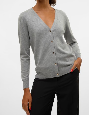 Cardigan Vero Moda, gri