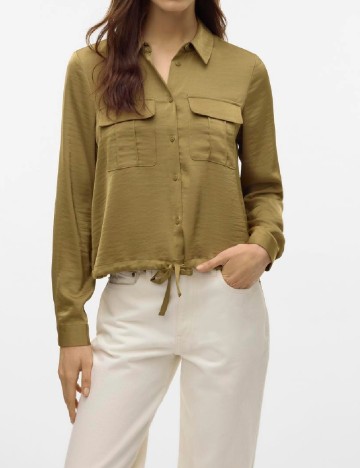 Camasa Vero Moda, verde