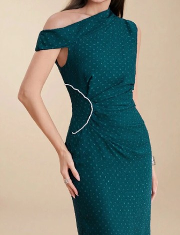 Rochie lunga SHEIN, verde