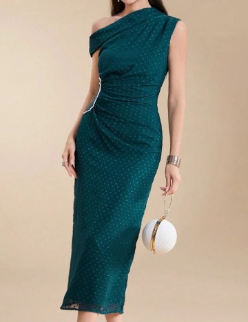 Rochie lunga SHEIN, verde