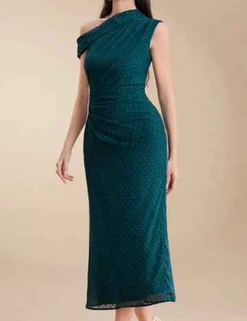 Rochie lunga SHEIN, verde Verde