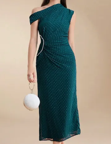 Rochie lunga SHEIN, verde Verde