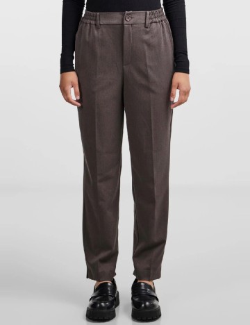 Pantaloni Pieces, maro