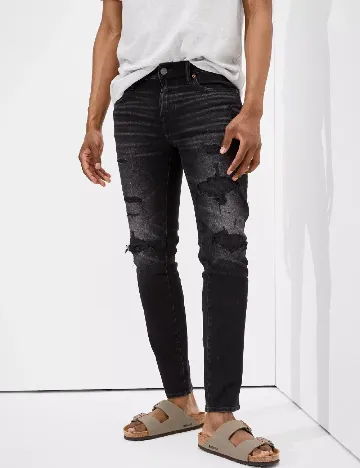 Blugi American Eagle, negru Negru