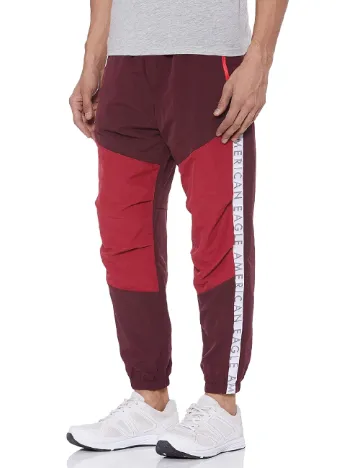 Pantaloni American Eagle, visiniu Rosu