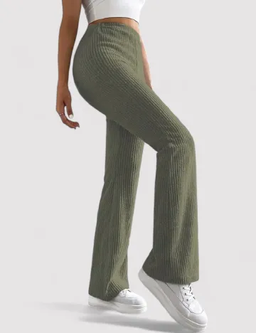 Pantaloni SHEIN, verde Verde