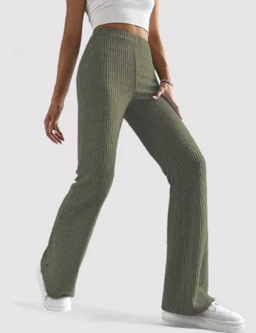 Pantaloni SHEIN, verde Verde