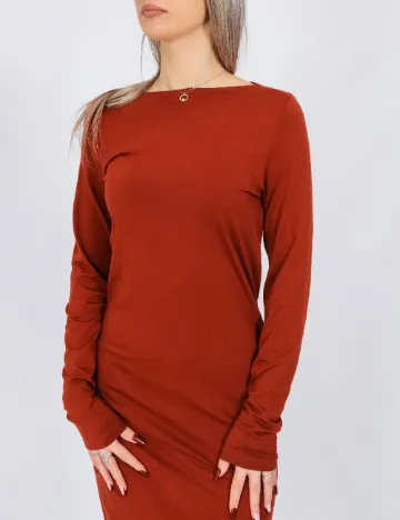 Rochie scurta Vero Moda, maro Maro