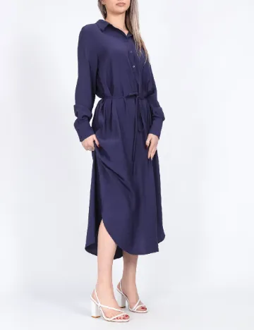 Rochie medie Vero Moda, bleumarin Albastru