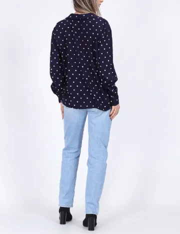 Camasa Vero Moda, bleumarin Albastru