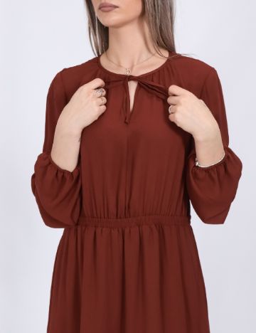 Rochie scurta Vero Moda, maro