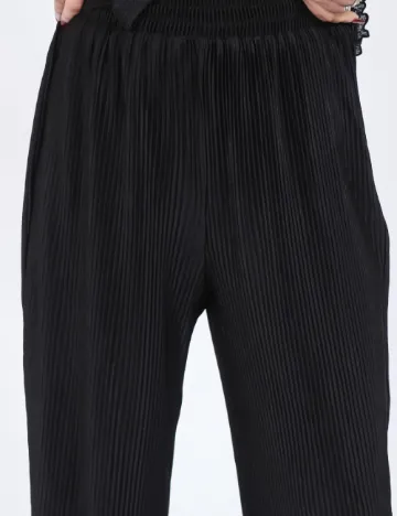 Pantaloni Pieces, negru Negru