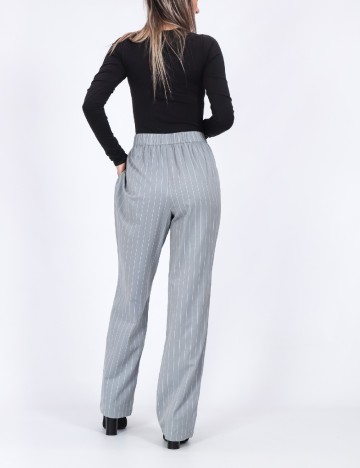 Pantaloni Pieces, gri