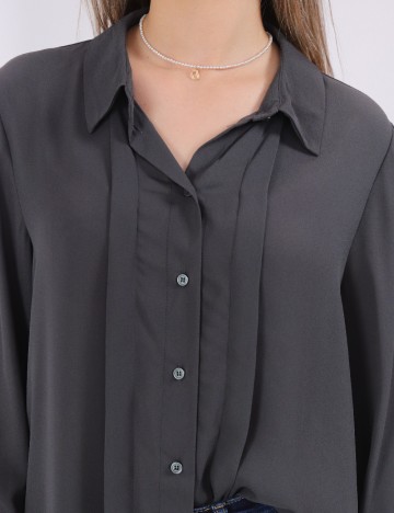 Camasa Vero Moda, gri