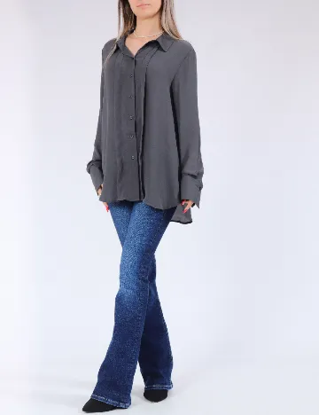 Camasa Vero Moda, gri