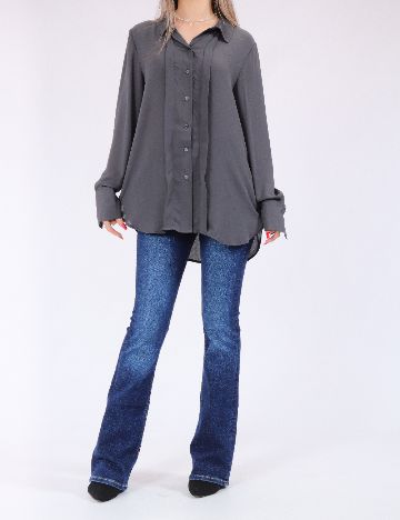 Camasa Vero Moda, gri