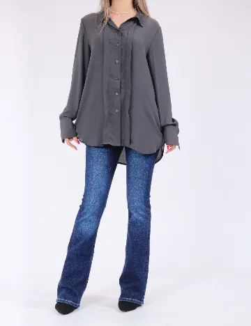 Camasa Vero Moda, gri