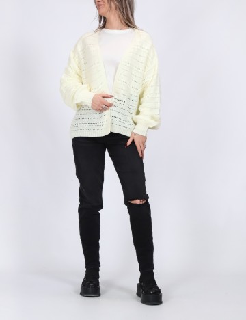 Cardigan Pieces, galben