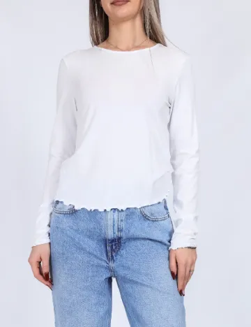 Bluza Vero Moda, alb Alb