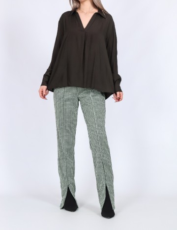 Bluza Vero Moda, verde inchis