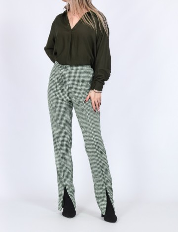 Bluza Vero Moda, verde inchis