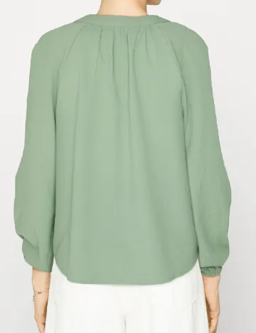 Bluza Pieces, verde Verde