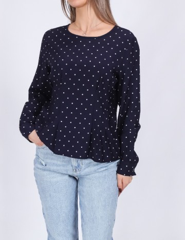 Bluza Vero Moda, bleumarin