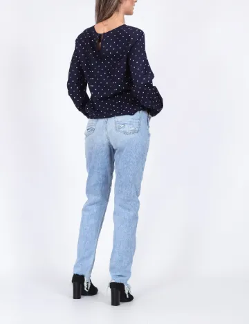 Bluza Vero Moda, bleumarin Albastru