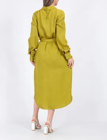 Rochie medie Vero Moda, verde Verde