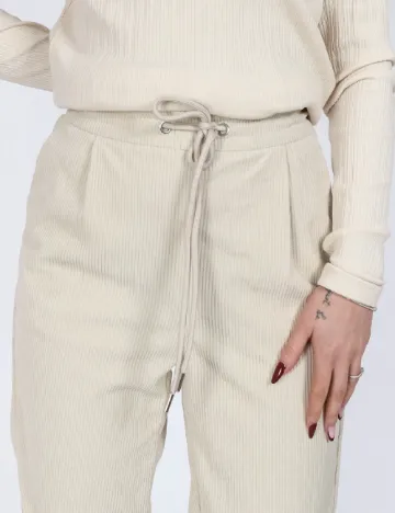 Pantaloni Vero Moda, crem Crem