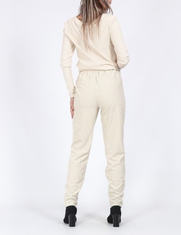 Pantaloni Vero Moda, crem