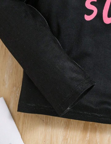 Pijama Shein Kids, negru