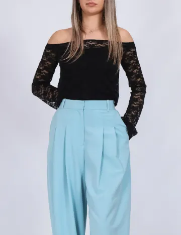 Pantaloni Vero Moda, albastru Albastru