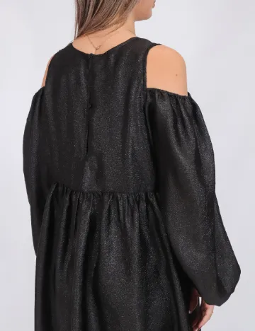 Rochie scurta Pieces, negru