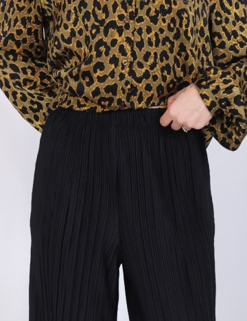 Pantaloni Pieces, negru